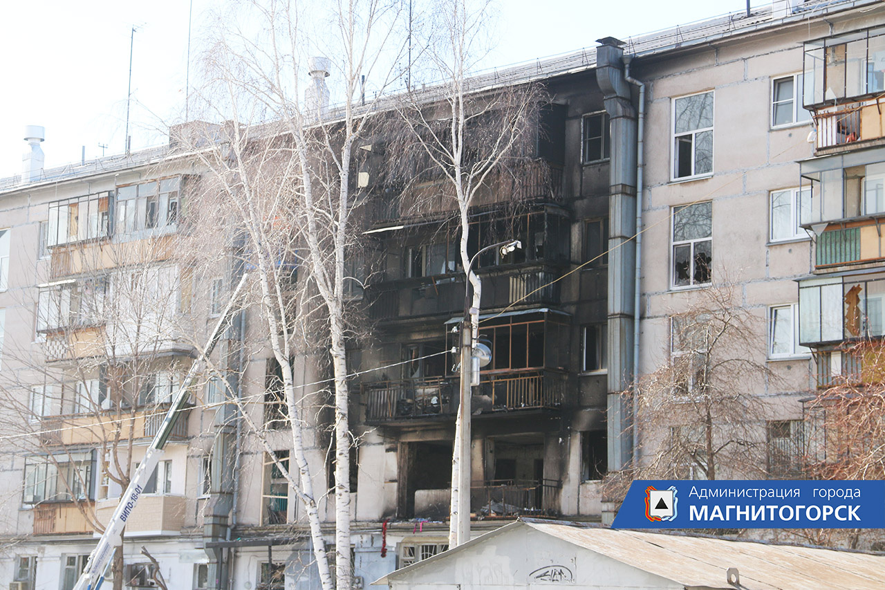 Взрыв разрушил часть перекрытий в пострадавших квартирах