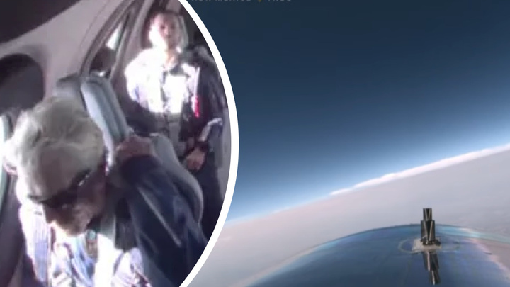 Миллиардер Ричард Брэнсон слетал в космос на собственном ракетоплане