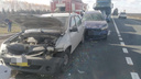 Дальнобойщик из Челябинской области попал на Volvo в массовую аварию на трассе <nobr class="_">М-5</nobr>
