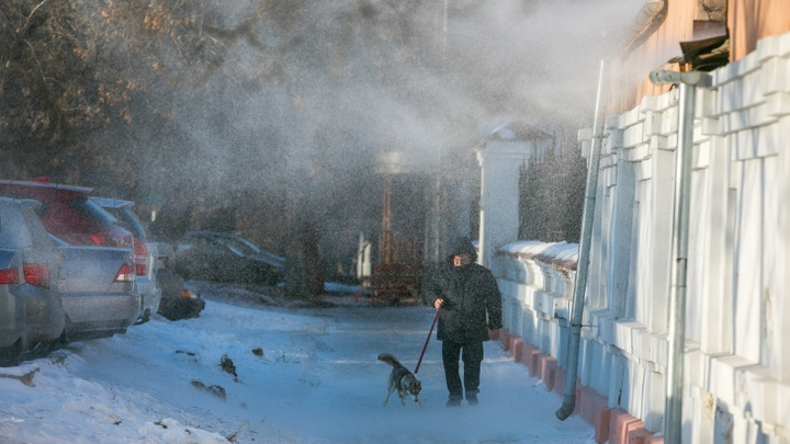 Легкий мороз, снегопады и местами солнце: прогноз погоды на неделю в Красноярске
