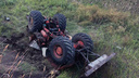Смяло, как бумажный: в Самарской области в ДТП погиб водитель трактора