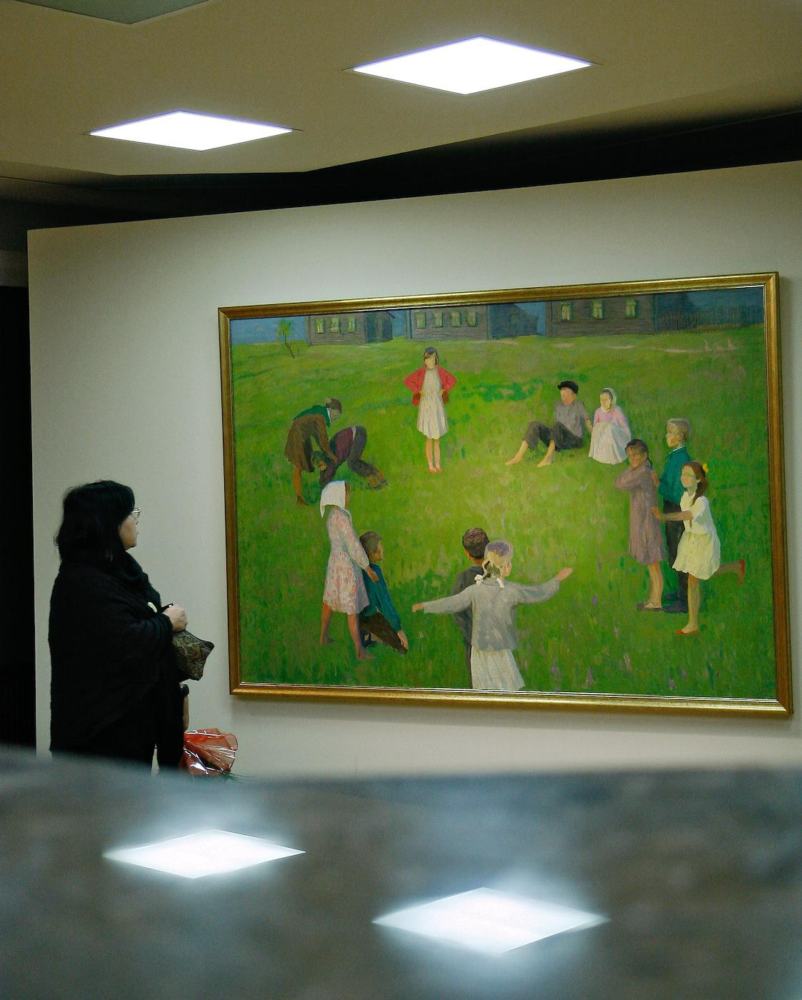 Выставка художника Валентина Сидорова «Гори, гори ясно...» в Государственной Третьяковской галерее.