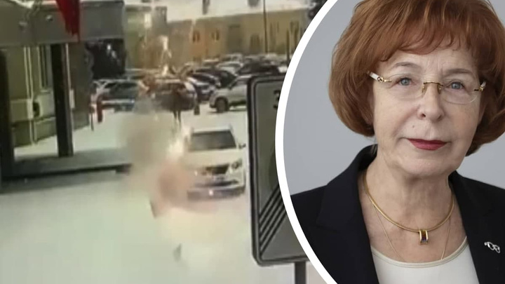 Опубликовано видео взрыва фейерверка у машины главы горсовета Красноярска. Возбуждено уголовное дело