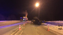 В Мошковском районе водитель «Лады» погиб в ДТП с грузовиком