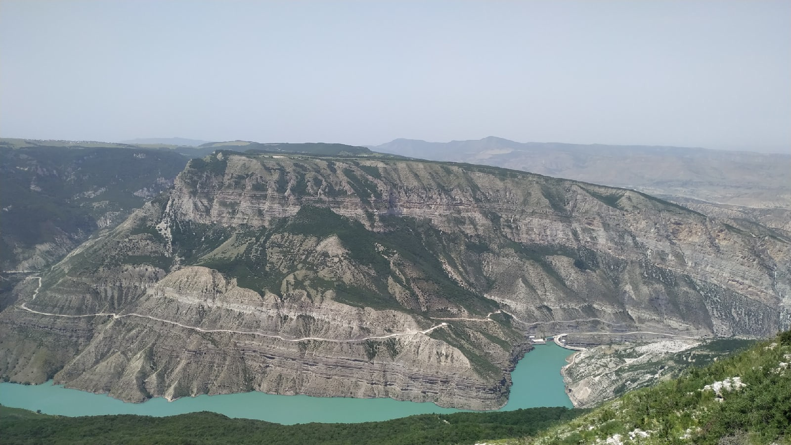 Вид на горы Дагестана