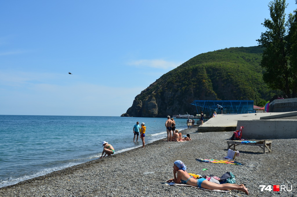 В Крыму в этом году пляжи заметно опустели