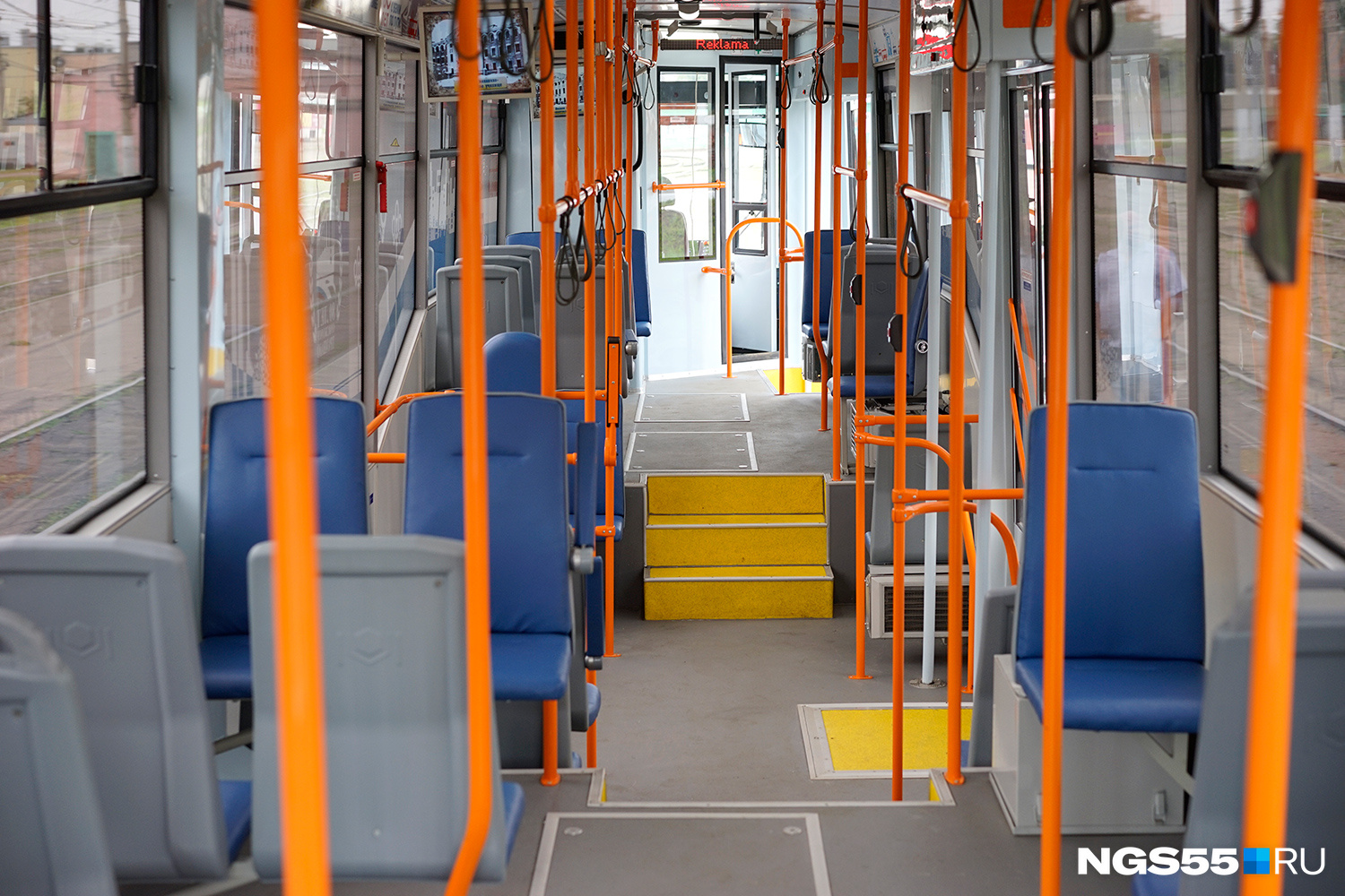 Трамвай может перевезти до 190 пассажиров за раз