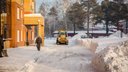 В мэрии назвали район Новосибирска, где лучше всего убирают снег