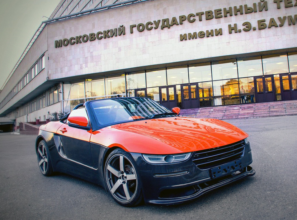 «Крым» создан на агрегатах Lada Kalina студентами и сотрудниками МГТУ имени Баумана. Дизайн и вправду хорош «Крым» создан на агрегатах Lada Kalina студентами и сотрудниками МГТУ имени Баумана. Дизайн и вправду хорош