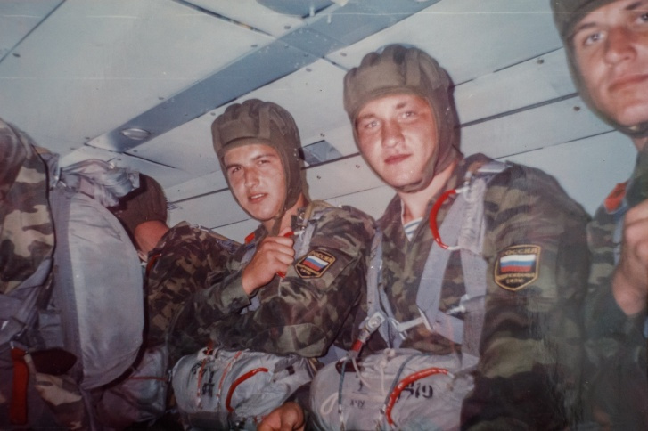 Службу в десантуре Владимир Кошелев провел в Чечне