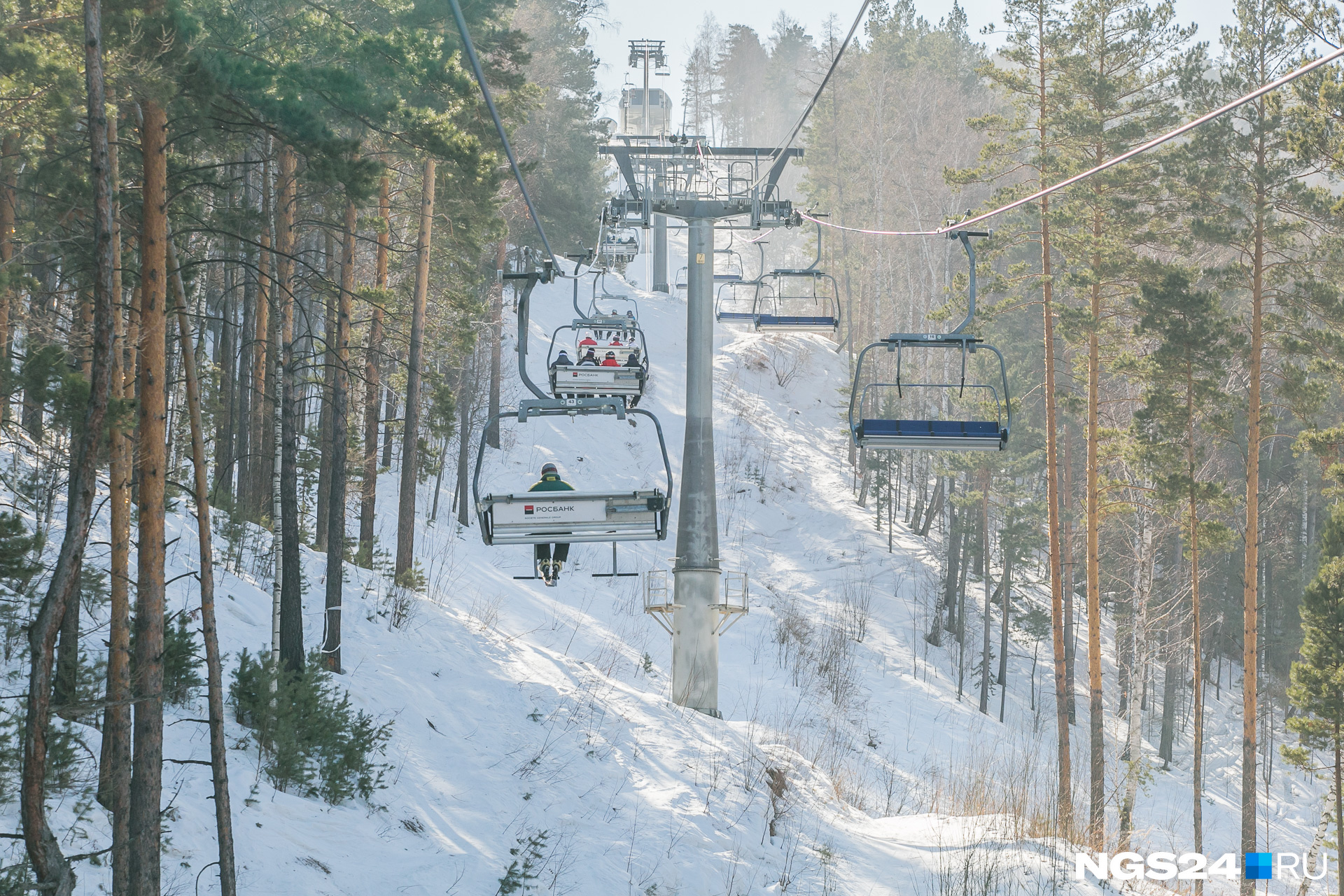 Канатная дорога красноярск бобровый лог фото