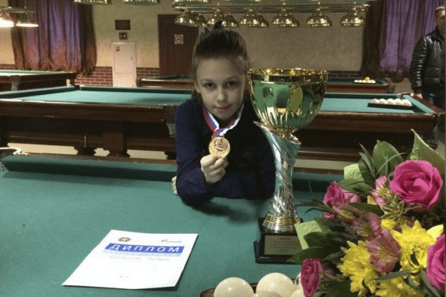 В 8 лет Лера завоевала золото чемпионата России