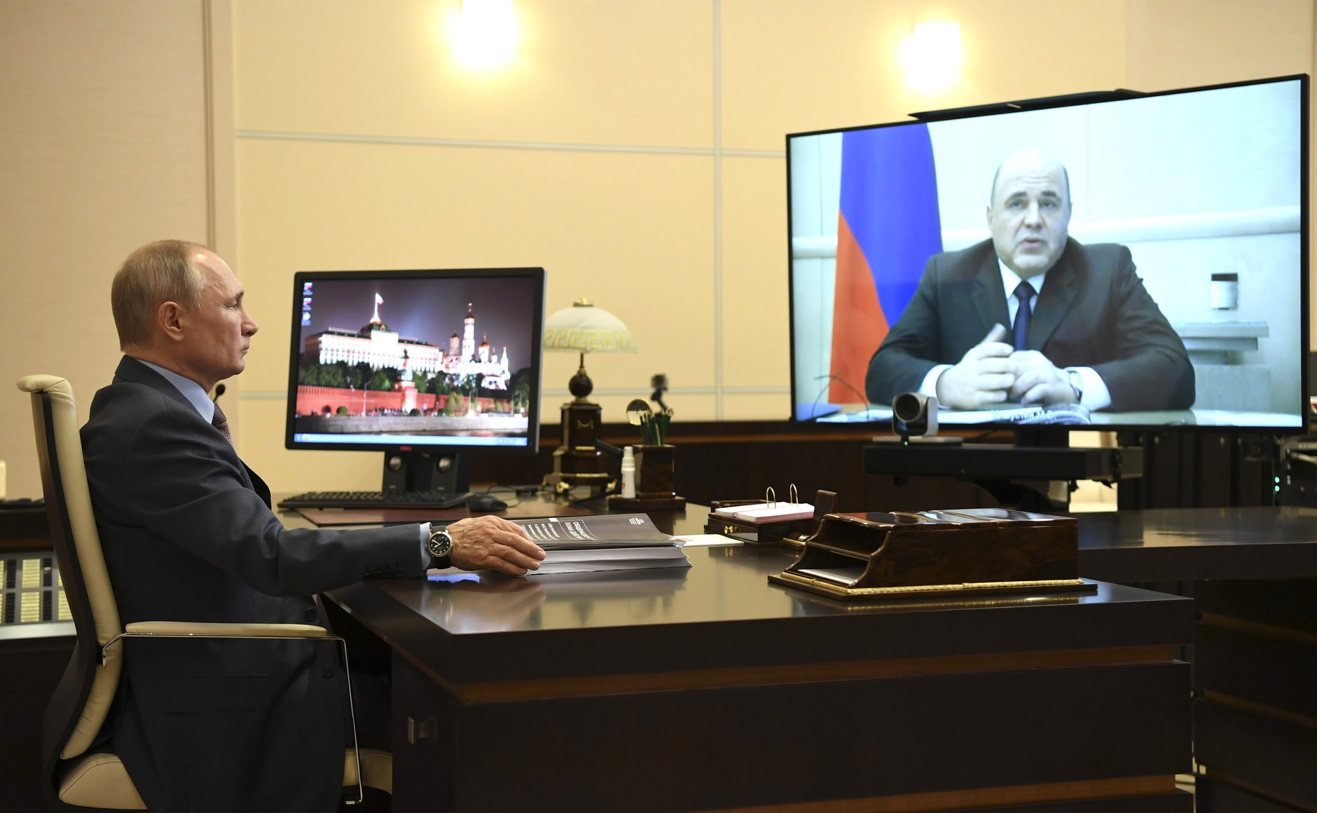 Кабинет Путина в Ново-Огарево и Сочи