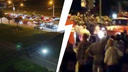 Резиновые пули летят в людей и по окнам, автомобили громят: в Белоруссии третью ночь протесты
