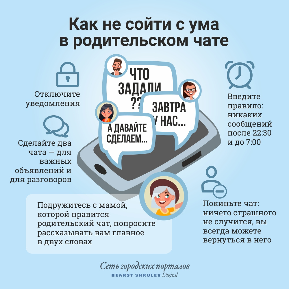 Картинка на родительский чат в детском саду