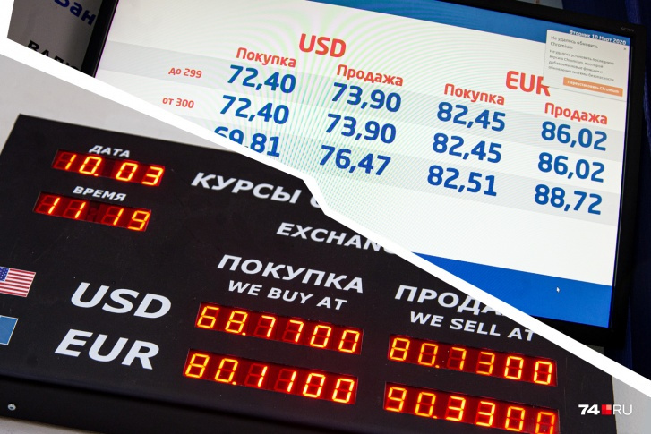 10 марта разница курса в банках Челябинска доходила до десятка рублей