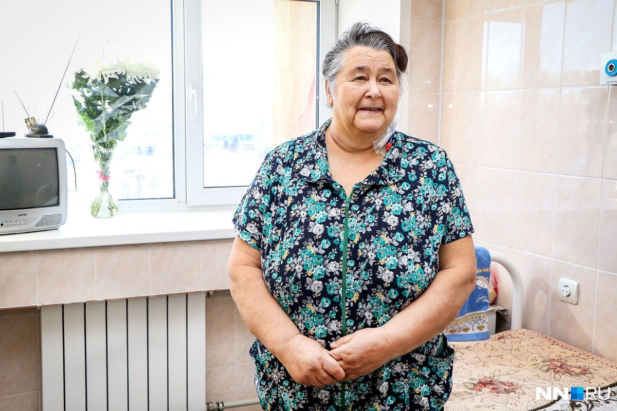 Надежда Копытова, к операции готова, делится впечатлениями. Фото: Наталья Бурухина<br>