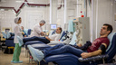 Новосибирцы отдали для больниц области 9 тысяч литров крови