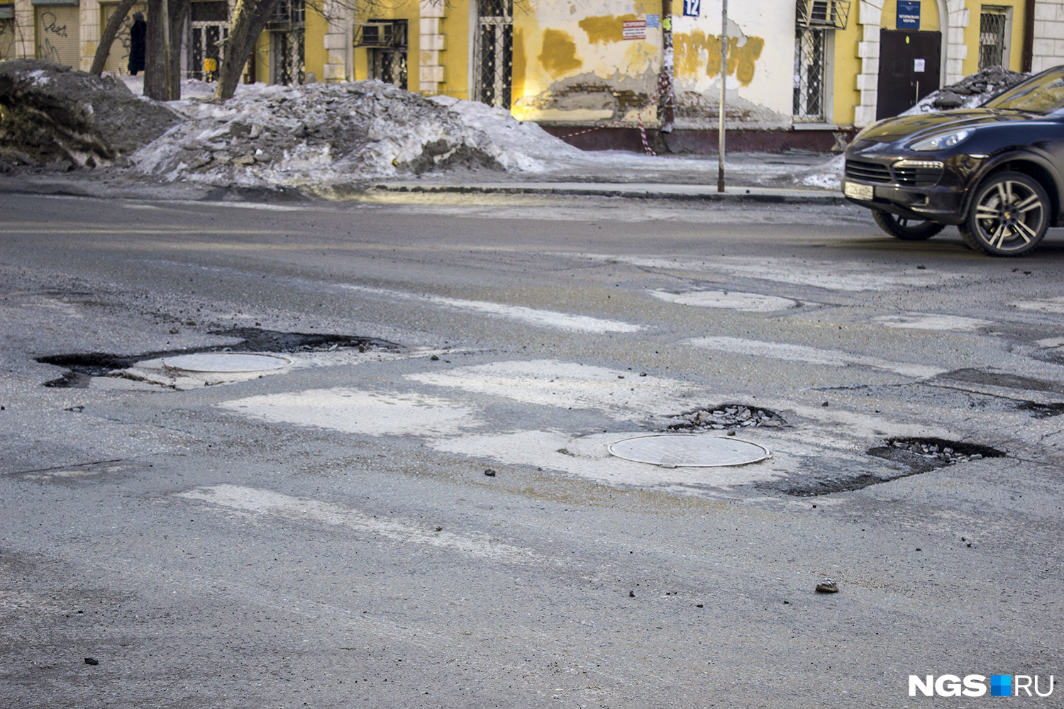 Дороги Новосибирска вновь нуждаются в ремонте