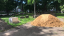 В центре Ярославля начали переделывать сквер на деньги тайного инвестора