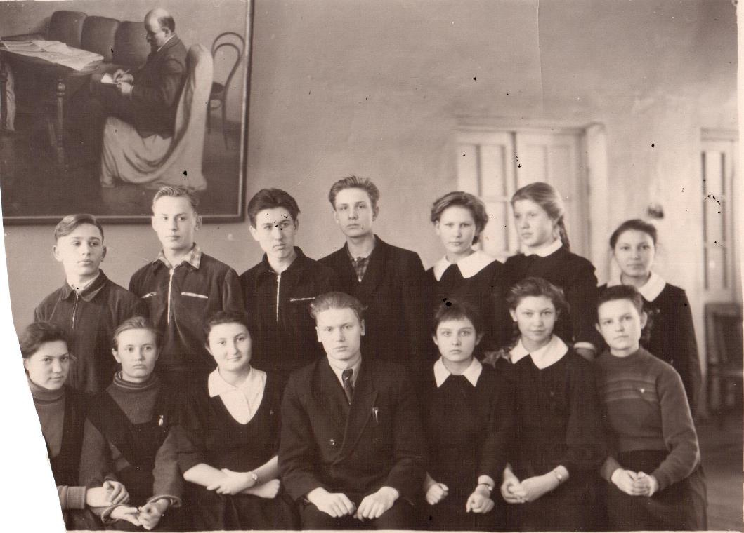 Школа № 21, 1961 год — выпускной у 9-го класса