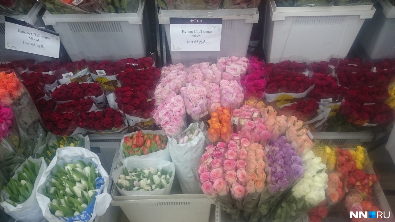 На выбор розы самых разных цветов