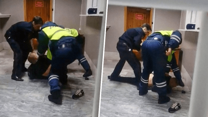 Гаишники, набросившиеся на ярославца в отделении, продолжают работать в полиции
