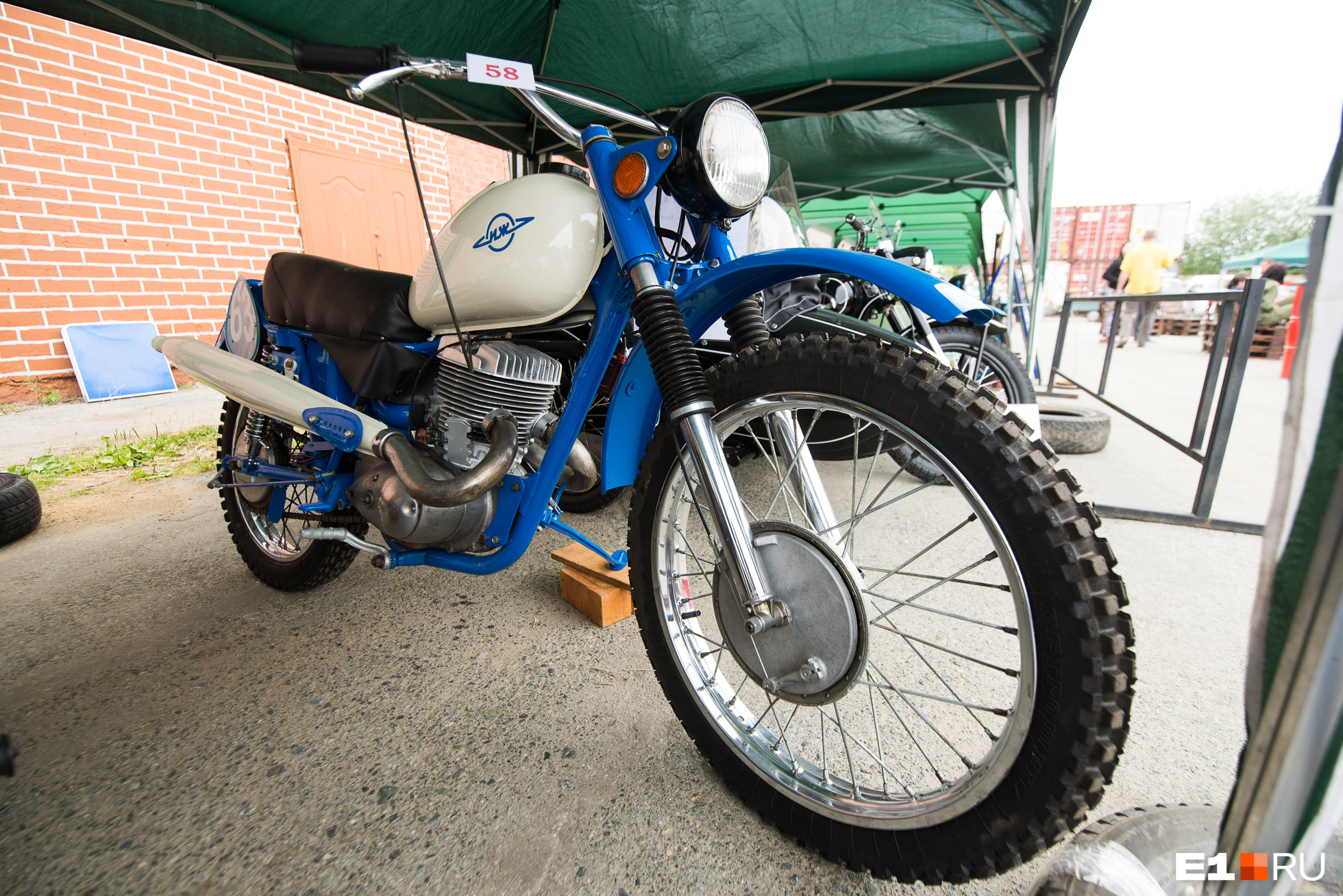 Спортивный мотоцикл Иж 1969-го года
