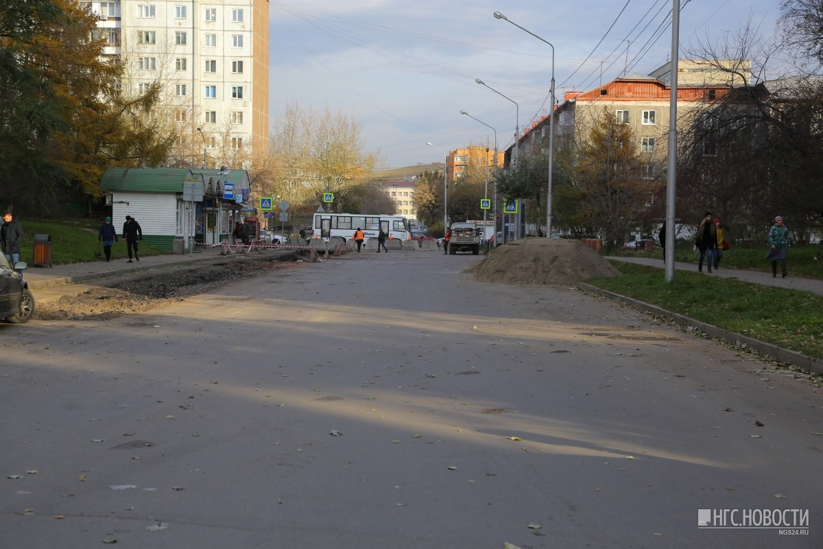 Улица Горького перекрыта до 22 октября