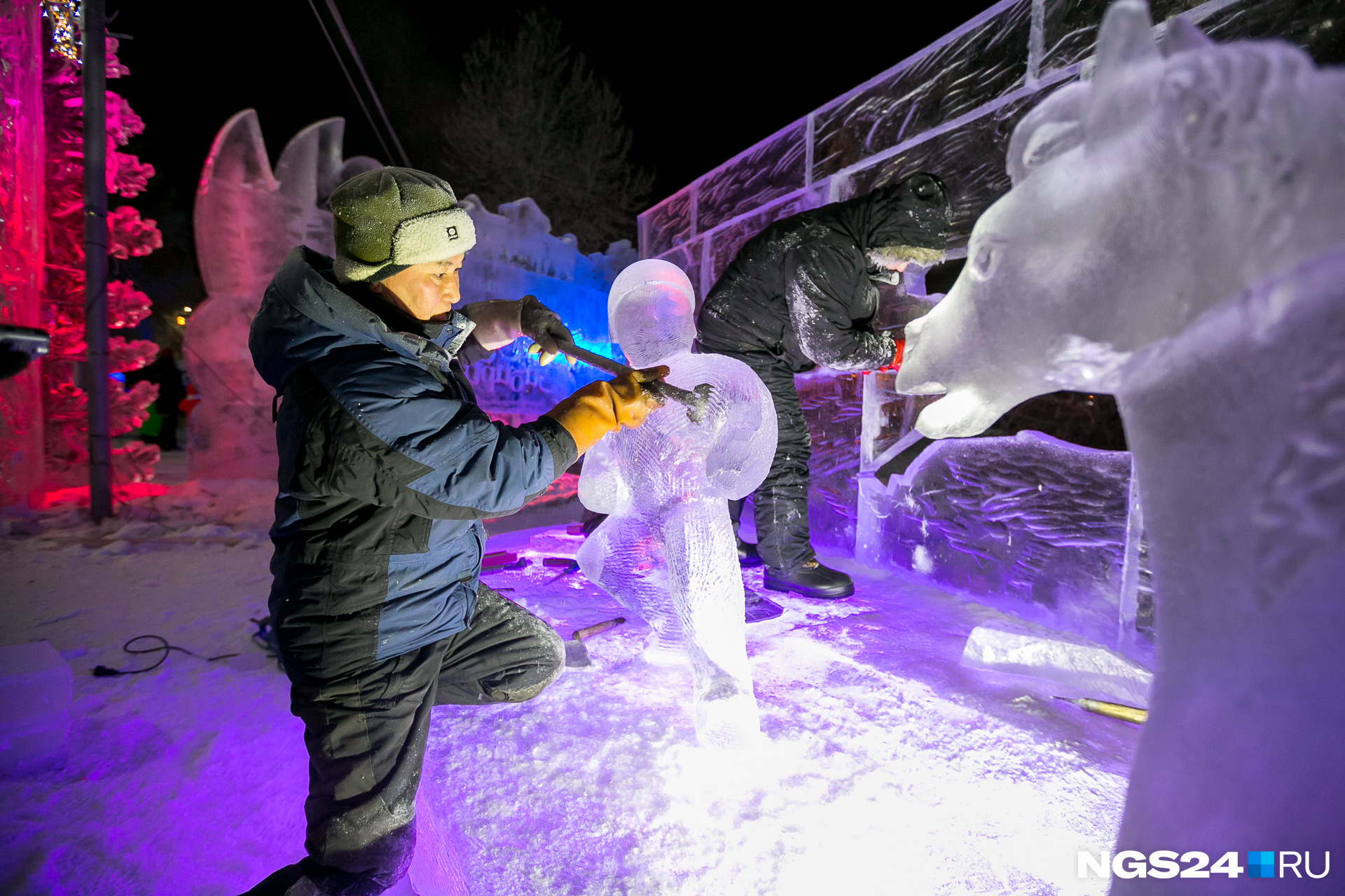 В феврале на острове снова пройдет фестиваль «Волшебный лед Сибири» 
