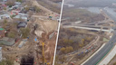 Три кольца и яма: видеоблогер показал, как строят Фрунзенский мост