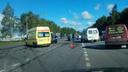 Тройное ДТП на выезде из Ярославля: пострадали четыре человека