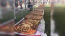 В Ширяево на фестивале «Жигулёвская вишня» угощали Царь-пирогом