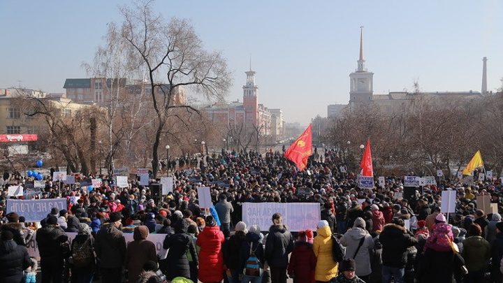 Красноярцы готовят митинг против «черного неба» во время встречи чиновников и бизнесменов