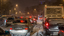 Снежный коллапс: пробки в Самаре достигли 10 баллов