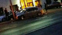 «Машина начала дымиться»: в Ростове Honda Civic врезалась в столб