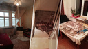 «Дом похож на декорацию к фильмам ужасов»: в двухэтажке на Загорской обвалилась крыша