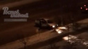 В Ростове водитель иномарки протаранил дерево и набросился на пешехода