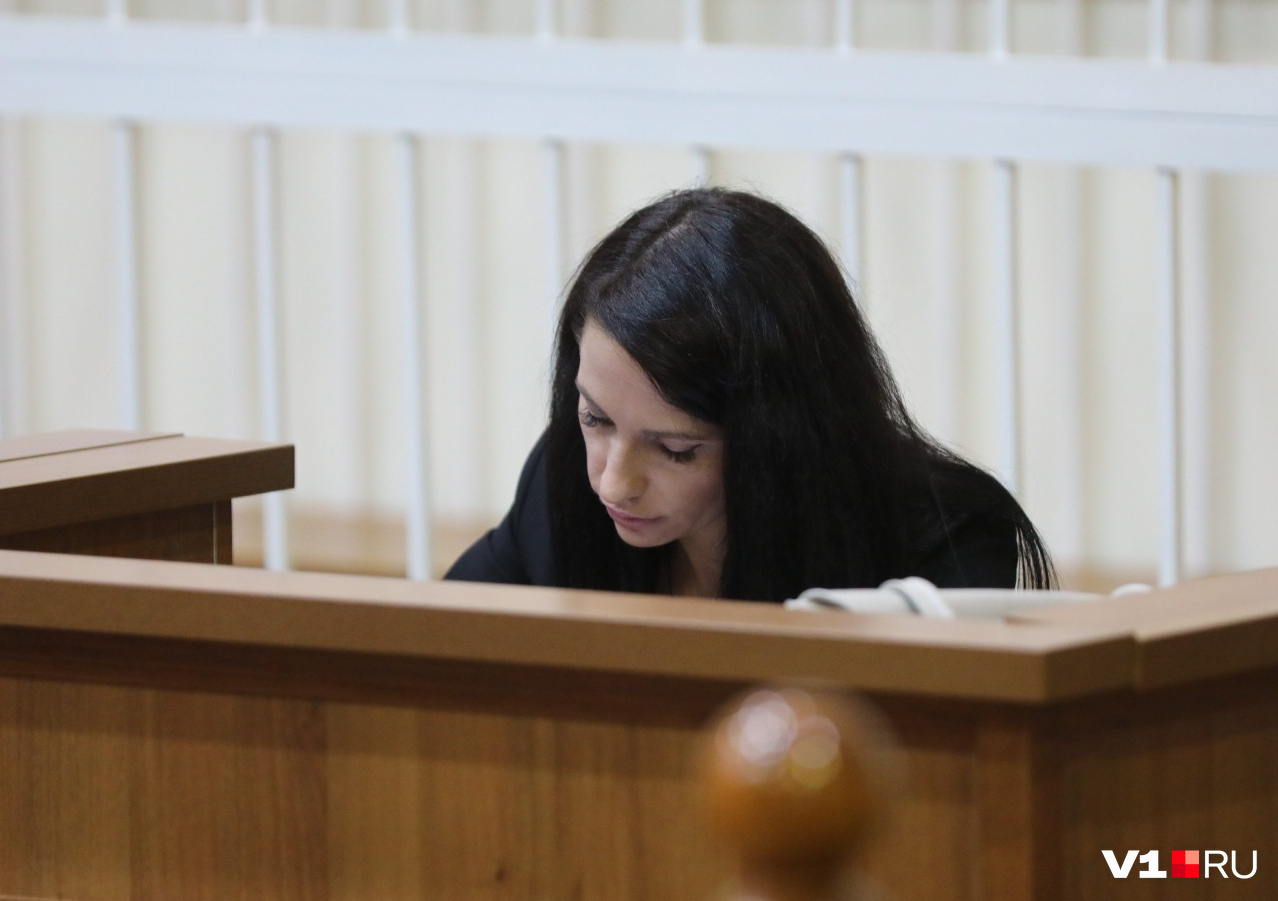 Татьяна Рыжих перед оглашением приговора