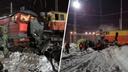 В Самарской области работников «РЖД» оштрафовали за столкновение снегоуборщика и товарняка