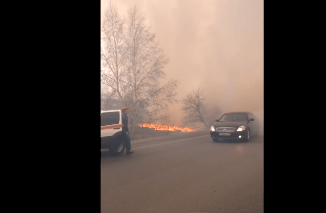 Сейчас пожар уже потушили Сейчас пожар уже потушили
