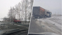 В полиции рассказали о ДТП на трассе под Новосибирском: погибла водитель «Тойоты»