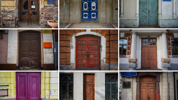 «Дверь в прошлое»: любуемся 100-летними дверями в центре Красноярска и угадываем, куда они ведут