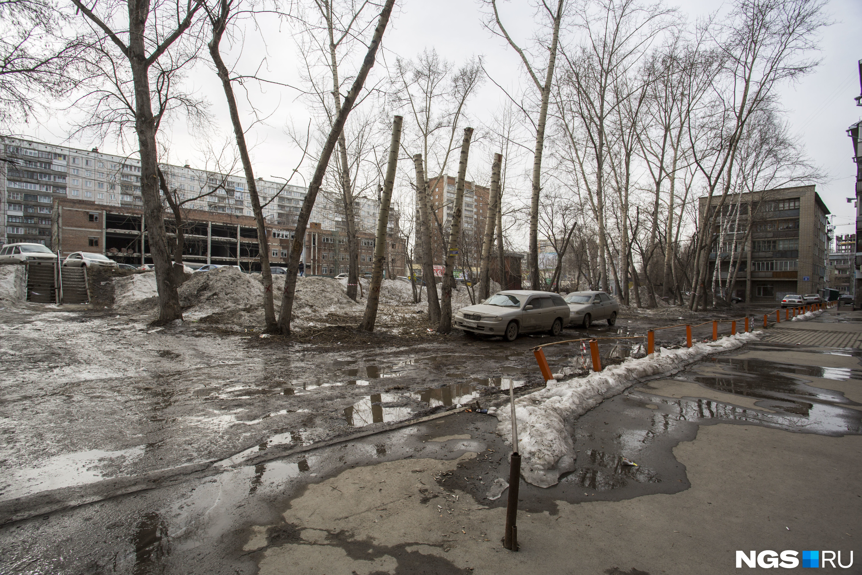 Новый сквер будет делать администрация Дзержинского района