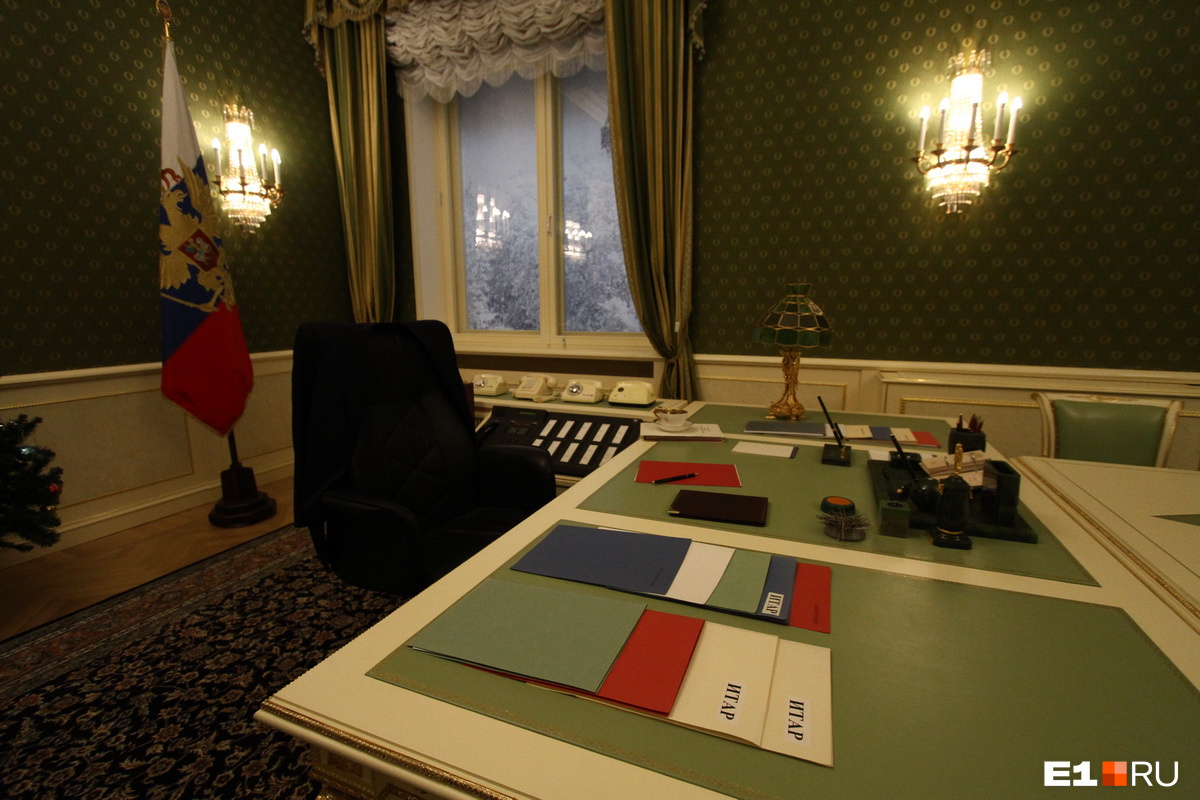 Копия кабинета, в котором Ельцин записывал прощальное обращение к россиянам, теперь находится в музее имени первого президента в Екатеринбурге