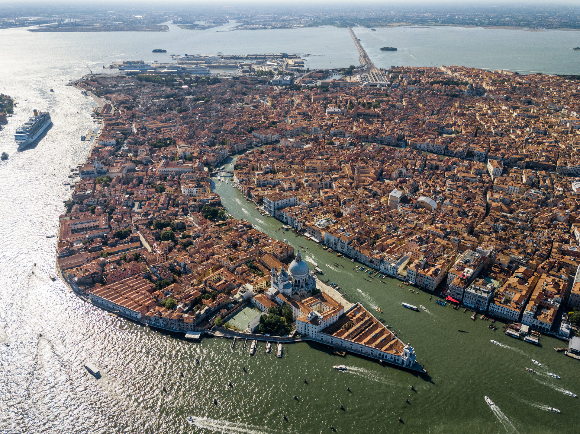 Венеция фото с высоты птичьего полета фото