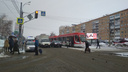 На проспекте Ленина трамвай сбил 81-летнюю женщину