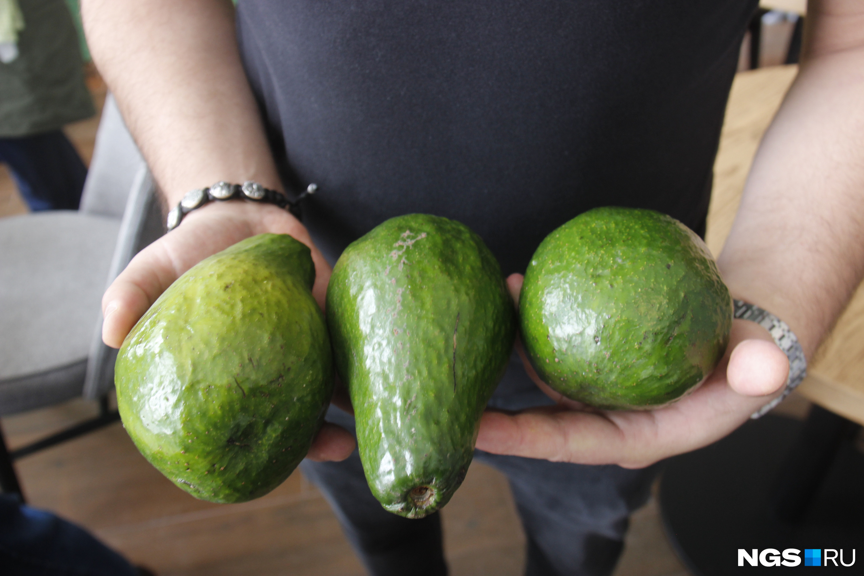 Огромные авокадо везут из Доминиканской Республики самолётом. Сначала в Москву, а потом и в Новосибирск