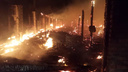 Полторы сотни телят погибло в пожаре на ферме под Новосибирском