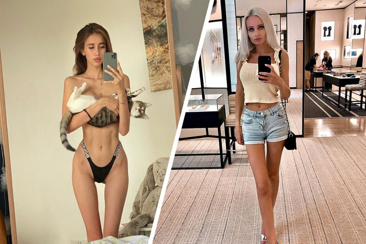 Модель Катя Андреева сильно похудела, фото до и после в инстаграм, другие худые  девушки из Новосибирска - 6 ноября 2019 - НГС